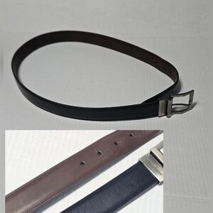 Swiss Gear Reversible Leather Buckle Belt Size